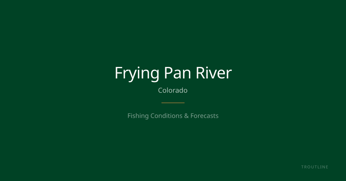 Frying Pan River — CO