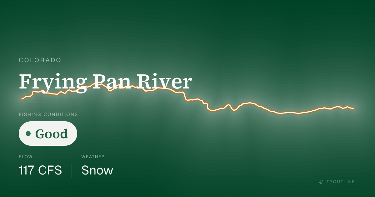 Frying Pan River Fishing Report & Conditions, Colorado | Troutline